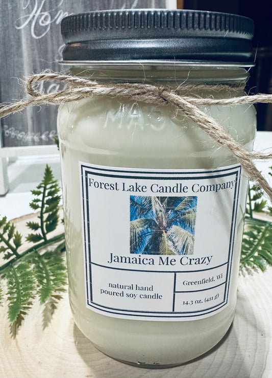 16 ounce mason jar soy candle